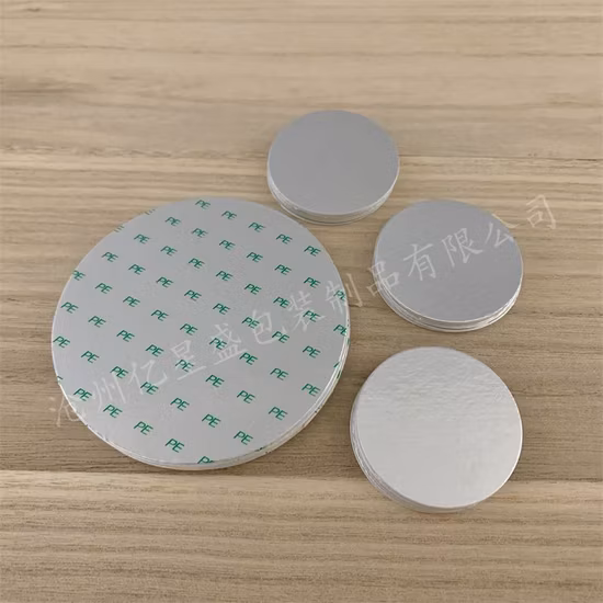 Self Adhesive Pressure Sensitive Seal Liner PE Foam / Aluminum Foil Liner