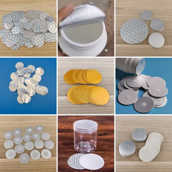 Self Adhesive Pressure Sensitive Seal Liner PE Foam / Aluminum Foil Liner