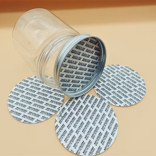 Food Grade Pressure Sensitive Cap Seals Gasket Self Adhesive Pressure Sensitive Gasket Seal Liner for Bottle and Jar