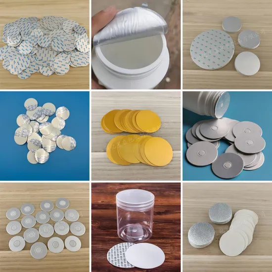 Self Adhesive Pressure Sensitive Seal Liner PE Foam / Aluminum Foil Liner
